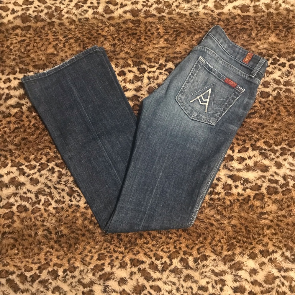 7 famk “A pocket” jeans